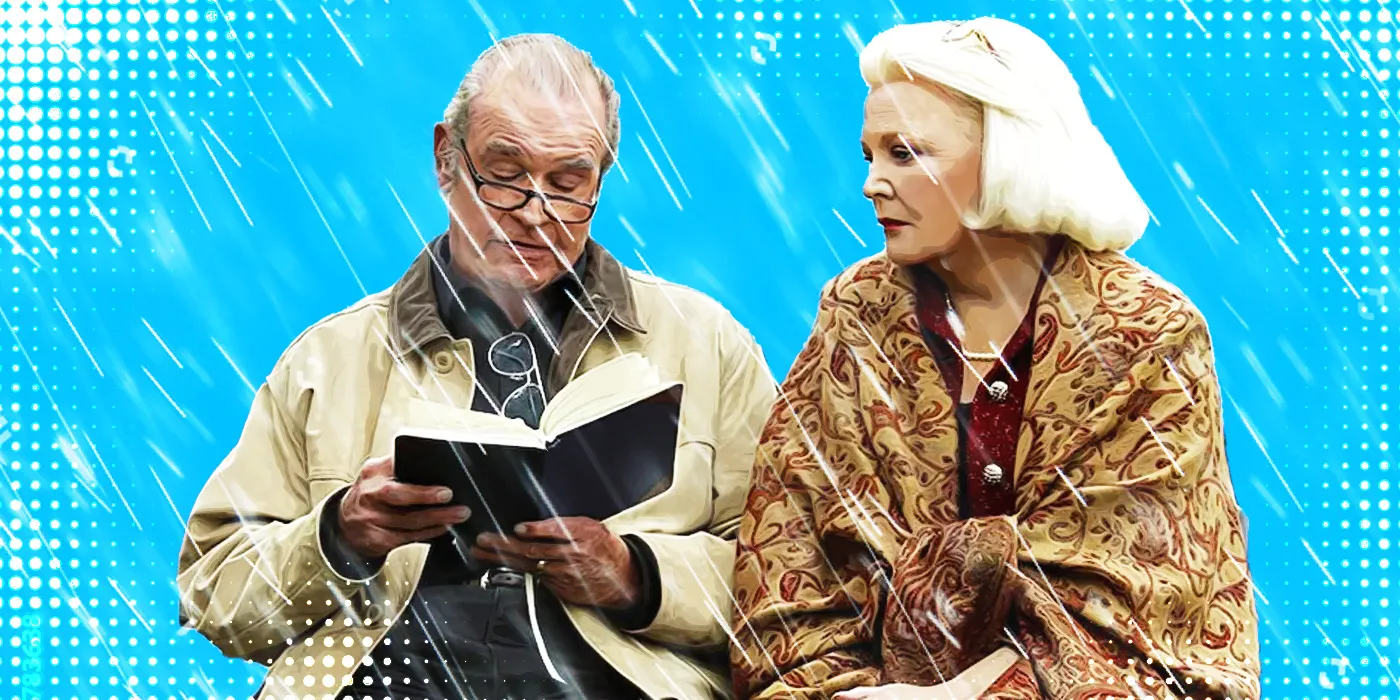 old couple reading book images